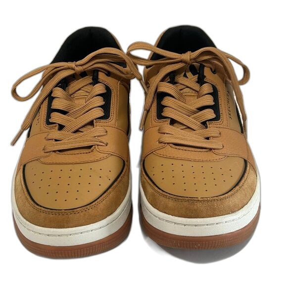 Skechers Street Uni Court Sneaker Shoes Men’s Size 10.5 Color WSK Tan Leather - Picture 2 of 12